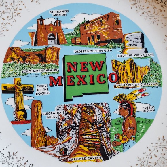 Commemorative New Mexico Plate - Picture 4 of 5